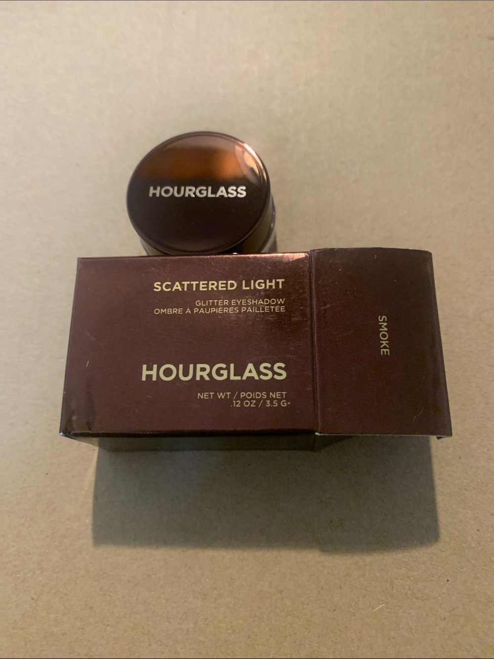 Hourglass Scattered Light Glitter Eyeshadow - Deep Brown Shimmer